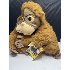 VTG Animal Planet Orangutan Plush Mom &Baby 16"Realistic Ape Monkey 2000 W. Tags